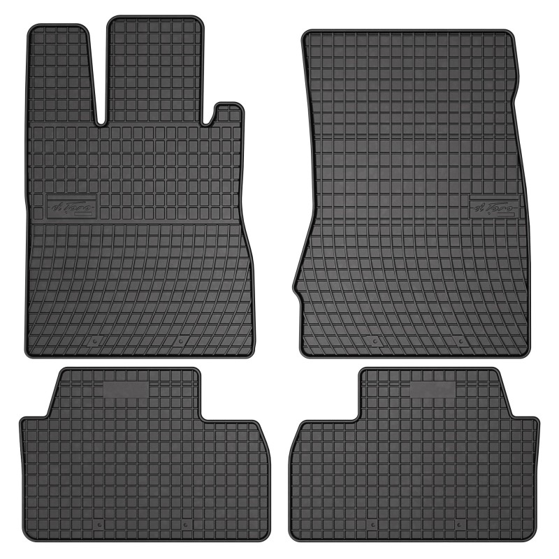 Floor mats, rubber Mercedes W220 (1998-2005) - Discount 20%