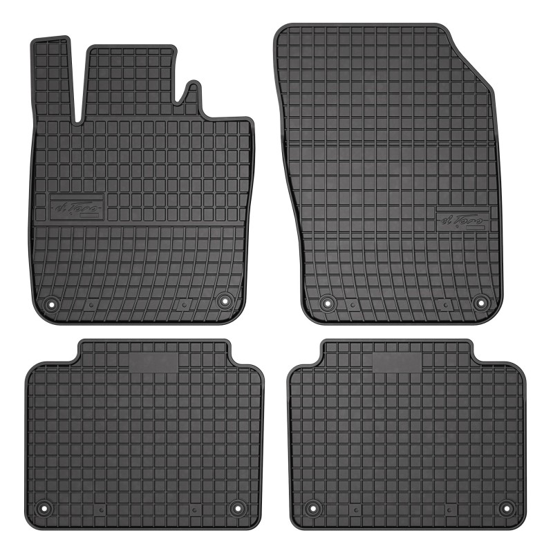 Floor mats rubber for Volvo V90 (2016-...) - Discount 20%