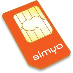 SIM card for GPS locator with 10€ credit (contract or prepayment without stay)