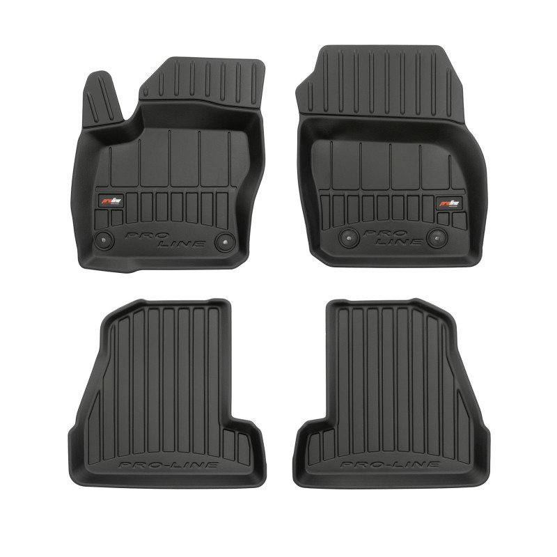 Floor mats, rubber 3D Ford Focus III (2010-2018) - Discount 20%