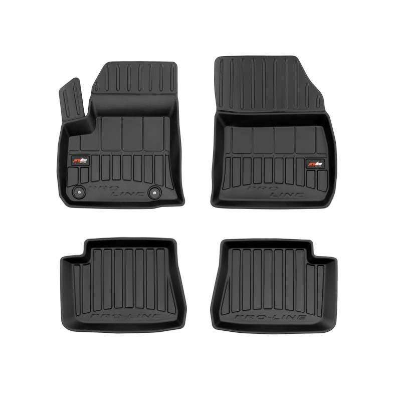 Floor mats, bucket 3D rubber for Opel Corsae (from 2019) Discount 20