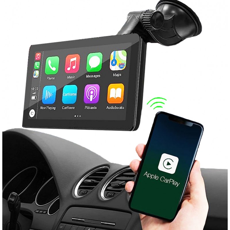 Apple CarPlay y Android Auto en cualquier coche con esta pantalla de 10  pulgadas más rebajada que nunca
