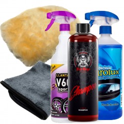 Kit de lavage d'une voiture...