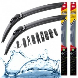 Kit wiper blade for BMW