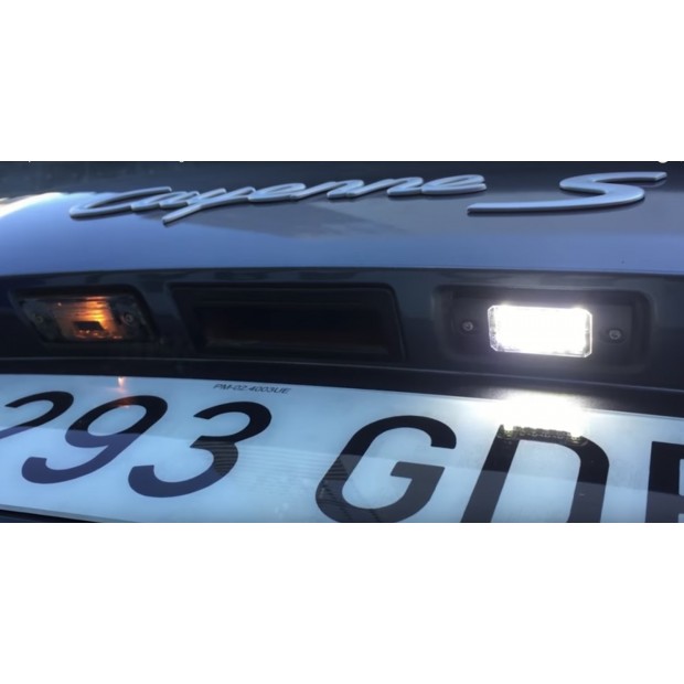 kia ceed license plate light