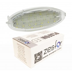 Lichter LED-kennzeichenhalter Opel Agila (00-08)