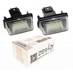 Luces matricula LED Peugeot 206, 3 y 5 puertas hatchback