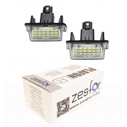 Lichter LED-kennzeichenhalter Toyota Yaris (2008-)