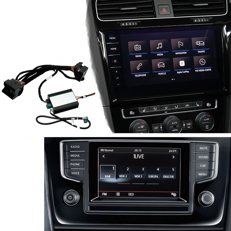 interface cámara aparcamiento Volkswagen Golf 7 (2012-2019) MIB/MIB2