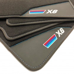 Floor mats, Leather-BMW X6 E71