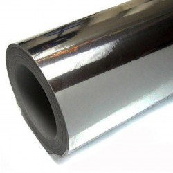 Vinyle noir Chrome 25x152 cm