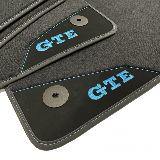 Floor mats Volkswagen Golf GTE-finished leather (2014-2020) - Discount 20%