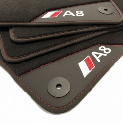 Floor mats, Leather A8...