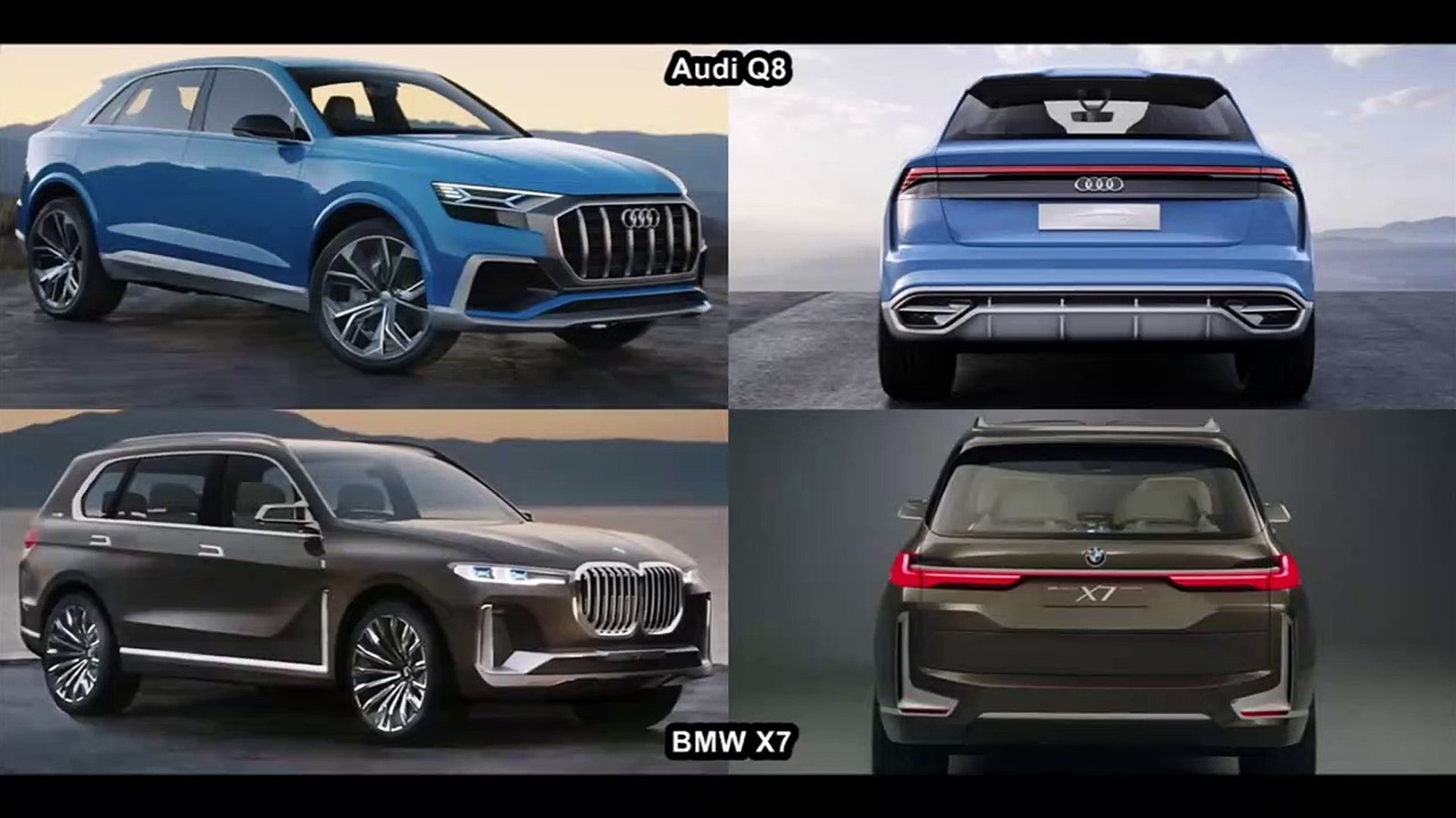 AUDI Q8 VS BMW X7 - Audioledcar BLOG