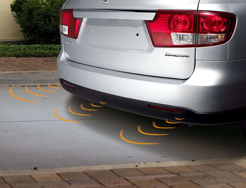 Sensor de aparcamiento delantero y trasero – Términos automovilísticos